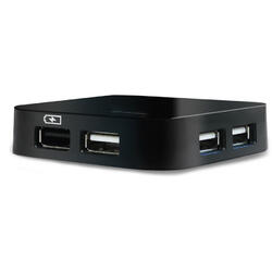 D-Link, Hub USB 2.0, 4 porturi, Hi-speed