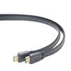 Gembird cablu plat ,HDMI tata-tata, 1 m, negru,CC-HDMI4F-1M