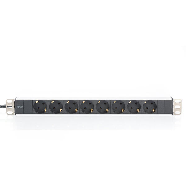 Digitus 19'' Outlet Strip, 8 Outlets Schuko