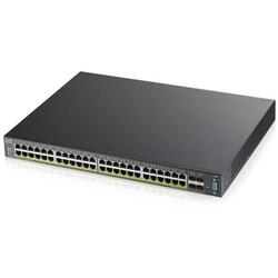 Zyxel XGS2210-52 48-port GbE L2+ Switch, 4x 10GbE SFP+ ports