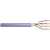 DIGITUS Twisted Pair Installation Cable UTP, CAT 6, Color violet 305M