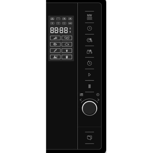 Cuptor cu microunde incorporabil Beko MOB20231BG, 20L, 800W, Touch Control, Timer digital, Negru/Inox