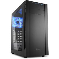 Carcasa PC Sharkoon S25-W, negru, panou (4044951019304)
