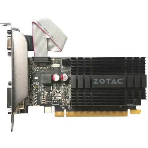 Placa video ZOTAC GeForce GT 710, 2GB DDR3, 64 Bit, HDMI, DVI, VGA