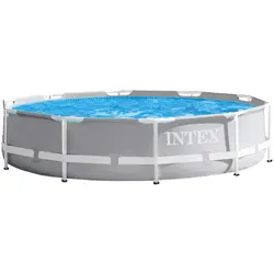 Set piscina Intex PRISM, structura metalica cu filtru, 305 x 76 cm