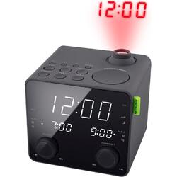 Radio cu ceas Muse M-189 P, Dual Alarm, LED, Negru
