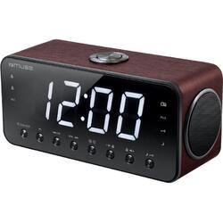 Radio cu ceas Muse M-192 DW, LED, Dual Alarm, Negru