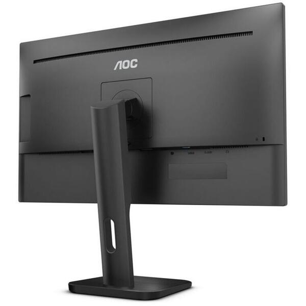 Monitor LED IPS AOC 23.8", Full HD, Display Port, Negru, 24P1