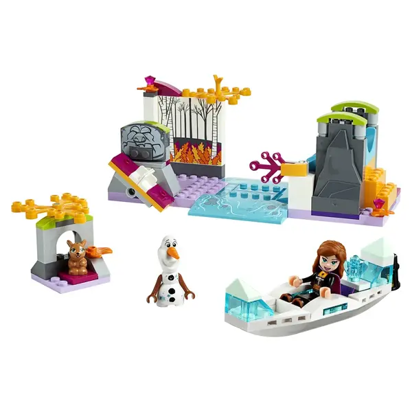LEGO® Disney Frozen II - Expeditia cu canoe a Annei 41165