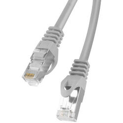 Cablu FTP Lanberg PCF6-10CC-1500-S, CAT.6, 15m (Gri)