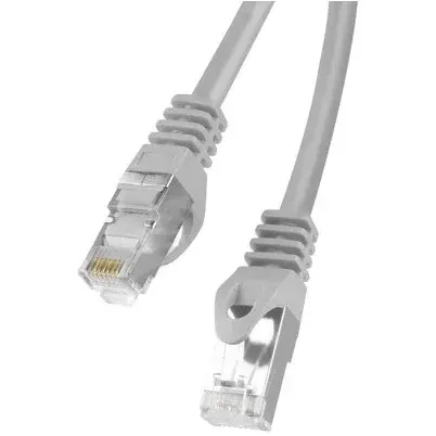 Cablu de retea din fibra optica , Lanberg , RJ45 cat.6 FTP 5m , Gri