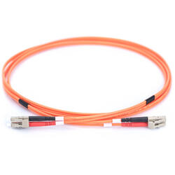 Patch Cord fibra optica, Digitus, LC / LC OM3 3m, Portocaliu