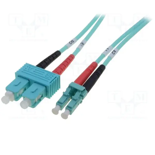 Patch Cord fibra optica, Digitus, LC / SC MM 1m OM3 50/125 DK-2532-01/3