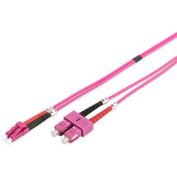 Cablu Fibra Optica Multimodal Digitus LC-SC Duplex 2m