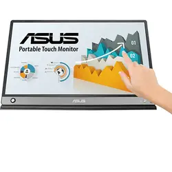 Monitor portabil IPS ASUS ZenScreen Touch 15.6", IPS, FHD, 10-point Touch, Built-in Battery, USB Type-C, Micro-HDMI, MB16AMT