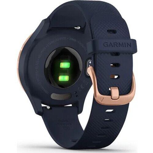 Garmin Smartwatch Vivomove 3S Sport, 0.8 inch, Curea silicon, Blue Gold