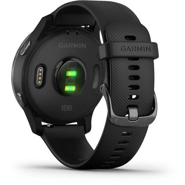 Ceas smartwatch Garmin Venu, Black/Slate