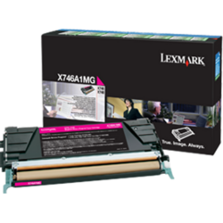 Lexmark Toner X746A1MG Magenta Return