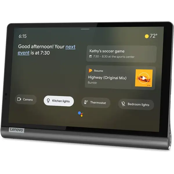 Tableta Lenovo Yoga Smart YT-X705L, Procesor Octa-Core 2.0GHz, Ecran IPS LCD Capacitive touchscreen 10.1", 3GB RAM, 32GB, 8MP, Wi-Fi, 4G, Android (Gri)