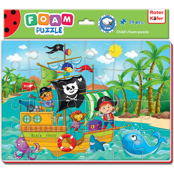 Puzzle Pirati 24 piese Roter Kafer RK1201-12