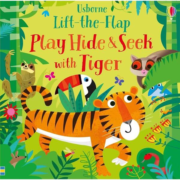 Usborne Lift the flap - Play Hide and Seek With Tiger