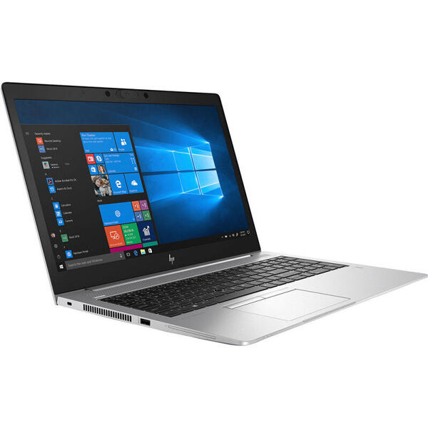 Ultrabook HP 15.6'' EliteBook 850 G6, FHD, Procesor Intel® Core™ i7-8565U (8M Cache, up to 4.60 GHz), 16GB DDR4, 512GB SSD, GMA UHD 620, Win 10 Pro, Silver