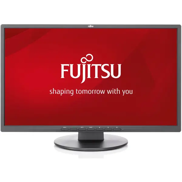 Monitor LED IPS FUJITSU 21.5", Wide, Full HD, DVI-D (HDCP), D-Sub, DisplayPort, Boxe 2 x 1.5 W, 250 cd/m2, Negru, E22-8 TS Pro