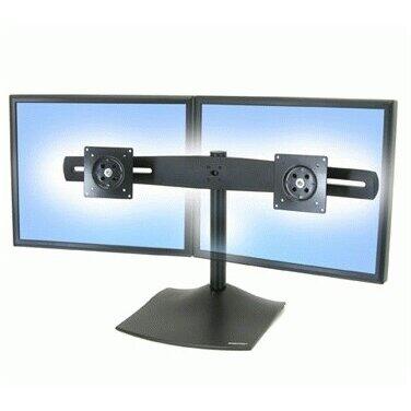 Ergotron DS100 SERIE DUAL LCD STAND/BLACK MAX 24IN HORIZ. 2CLAMPS