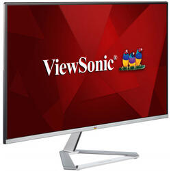 Monitor IPS LED ViewSonic 23.8" VX2476-SMH, Full HD (1920 x 1080), VGA, HDMI, Boxe, 75 Hz (Argintiu)