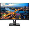 Monitor IPS LED Philips 27" 275B1/00, QHD (2560 x 1440), DVI, HDMi, DisplayPort, Boxe, Pivot, 75 Hz (Negru)