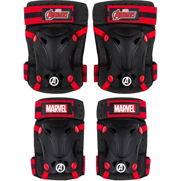 Set protectie Skate Cotiere Genunchiere si Incheieturi Avengers Seven SV9066