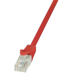 Cablu UTP LogiLink CP1074U, Patchcord, CAT.5e, 5m , Rosu