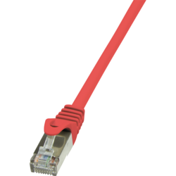 Cablu F/UTP LogiLink Cat.5e 10m Rosu CP1094S