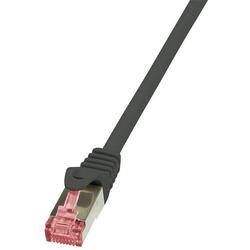 Cablu patchcord Cat.6 S/FTP PIMF PrimeLine 2,00m, Negru