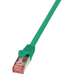 Cablu patchcord Cat.6 S/FTP PIMF PrimeLine 5,00m, Verde