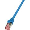 logilink Cablu patchcord Cat.6 S/FTP PIMF PrimeLine 5 00m Albastru CQ2076S
