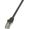Cablu F/UTP LogiLink CP2053S, Patchcord, CAT.6, 2m , Negru
