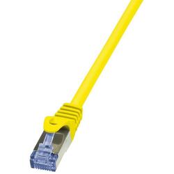 Cablu S/FTP LogiLink CQ3027S, Cat.6A, Patchcord (Galben)