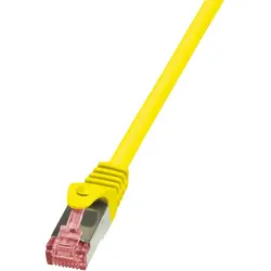 Cablu patchcord Cat.6 S/FTP PIMF PrimeLine 1,50m, galben