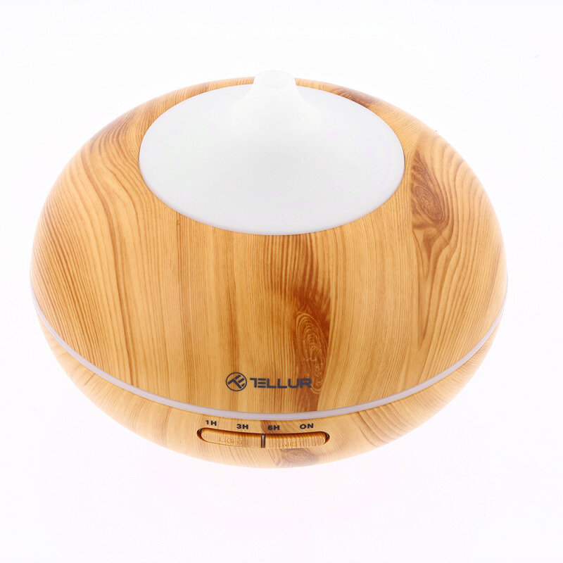 Think ahead shuffle furniture Difuzor aromaterapie Tellur TLL331101, WiFi, sistem iluminare LED, 300 ml,  Maro (TLL331101) | Istoric Preturi