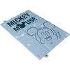 Saltea pliabila pentru infasat Mickey Disney, spuma poliuretanica, 40 x 63 cm, 0 luni+, Albastru