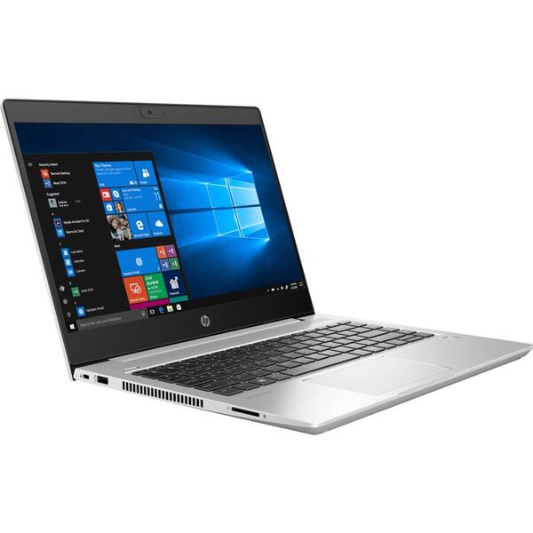Laptop HP ProBook 445 G7, AMD Ryzen 5 4500U, 14inch, RAM 8GB, SSD 256GB, AMD Radeon Graphics, Windows 10 Pro, Pike Silver