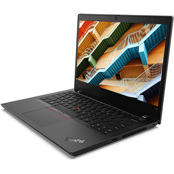Laptop Lenovo 14'' ThinkPad L14 Gen 1, FHD, Procesor Intel® Core™ i5-10210U (6M Cache, up to 4.20 GHz), 8GB DDR4, 256GB SSD, GMA UHD, Win 10 Pro, Black