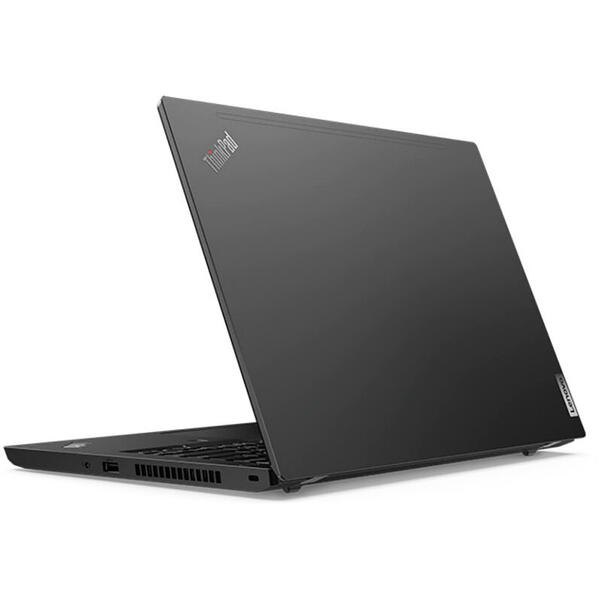 Laptop Lenovo 14'' ThinkPad L14 Gen 1, FHD, Procesor Intel® Core™ i5-10210U (6M Cache, up to 4.20 GHz), 8GB DDR4, 256GB SSD, GMA UHD, Win 10 Pro, Black