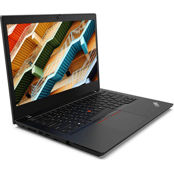 Laptop Lenovo 14'' ThinkPad L14 Gen 1, FHD, Procesor Intel® Core™ i5-10210U (6M Cache, up to 4.20 GHz), 16GB DDR4, 512GB SSD, GMA UHD, Win 10 Pro, Black