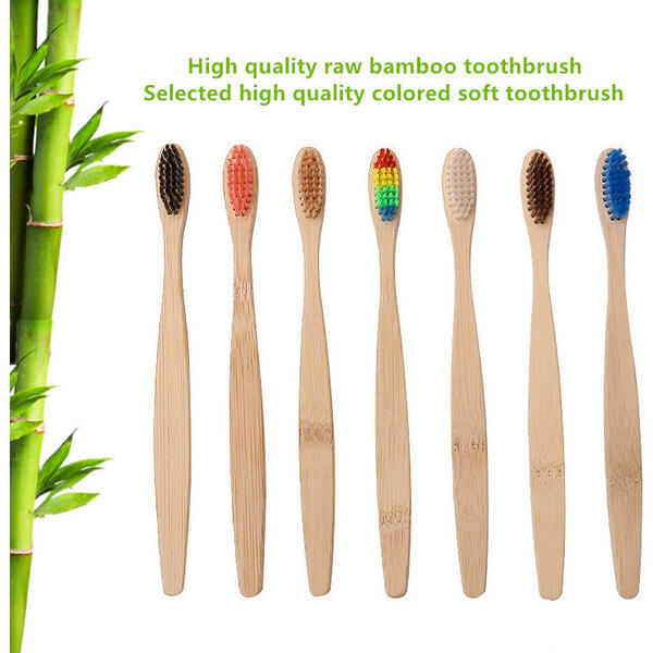 Set 10 periute de dinti din bambus  In One IO022