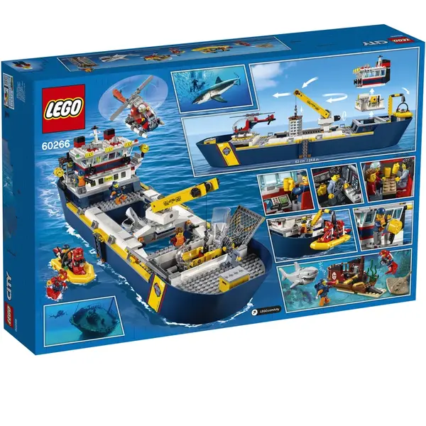 LEGO® LEGO City - Nava de explorare a oceanului 60266