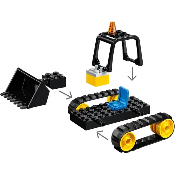 LEGO® City Great Vehicles 60252 - Buldozer pentru construcții