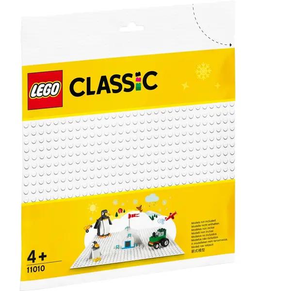 LEGO® Classic 11010 - Placa de baza alba