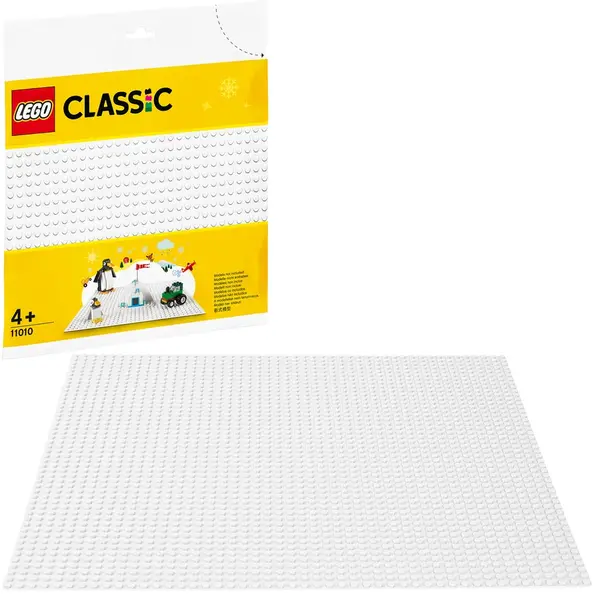 LEGO® Classic 11010 - Placa de baza alba